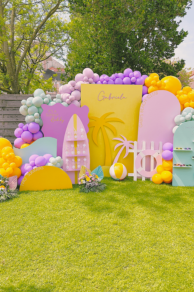 Décoration d'anniversaire 2 ans