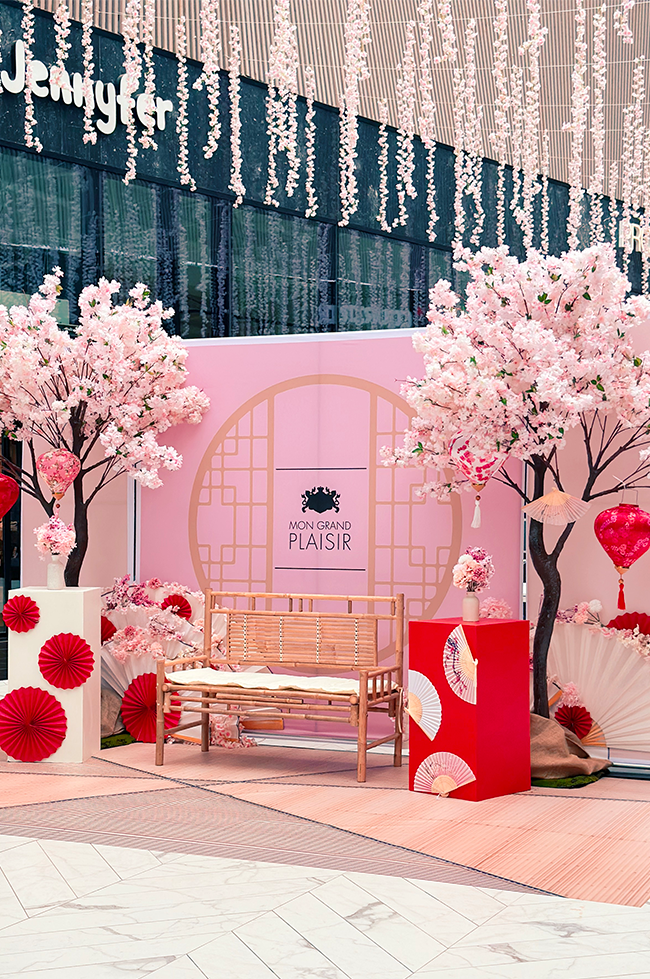 Décoration anniversaire centre commercial