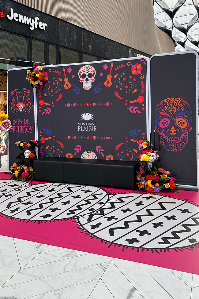 Décoration d'Halloween - Centre commercial